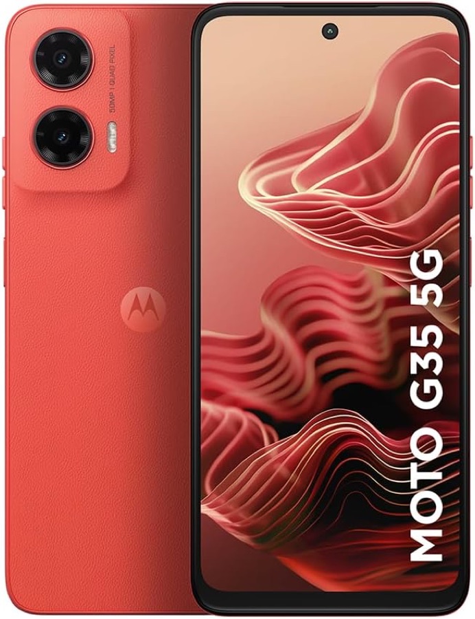Motorola Moto G35 5G coral